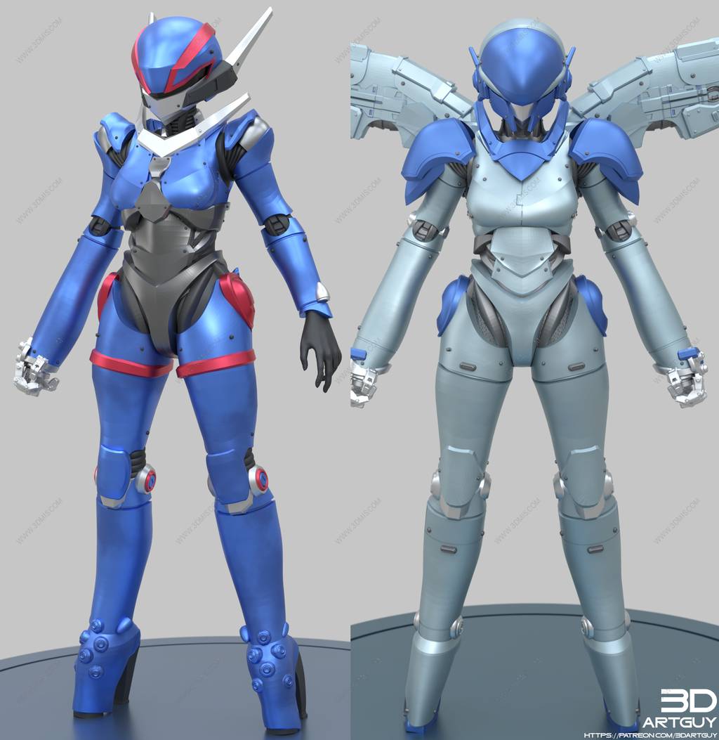 P站图纸印象馆 3DArtGuy 泡泡糖危机 骑士剑客 3DArtGuy 泡泡糖危机 骑士剑客