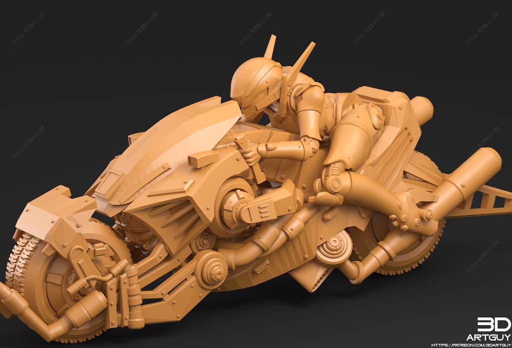 P站图纸印象馆 3DArtGuy 泡泡糖危机 Priss 3DArtGuy 泡泡糖危机 Priss