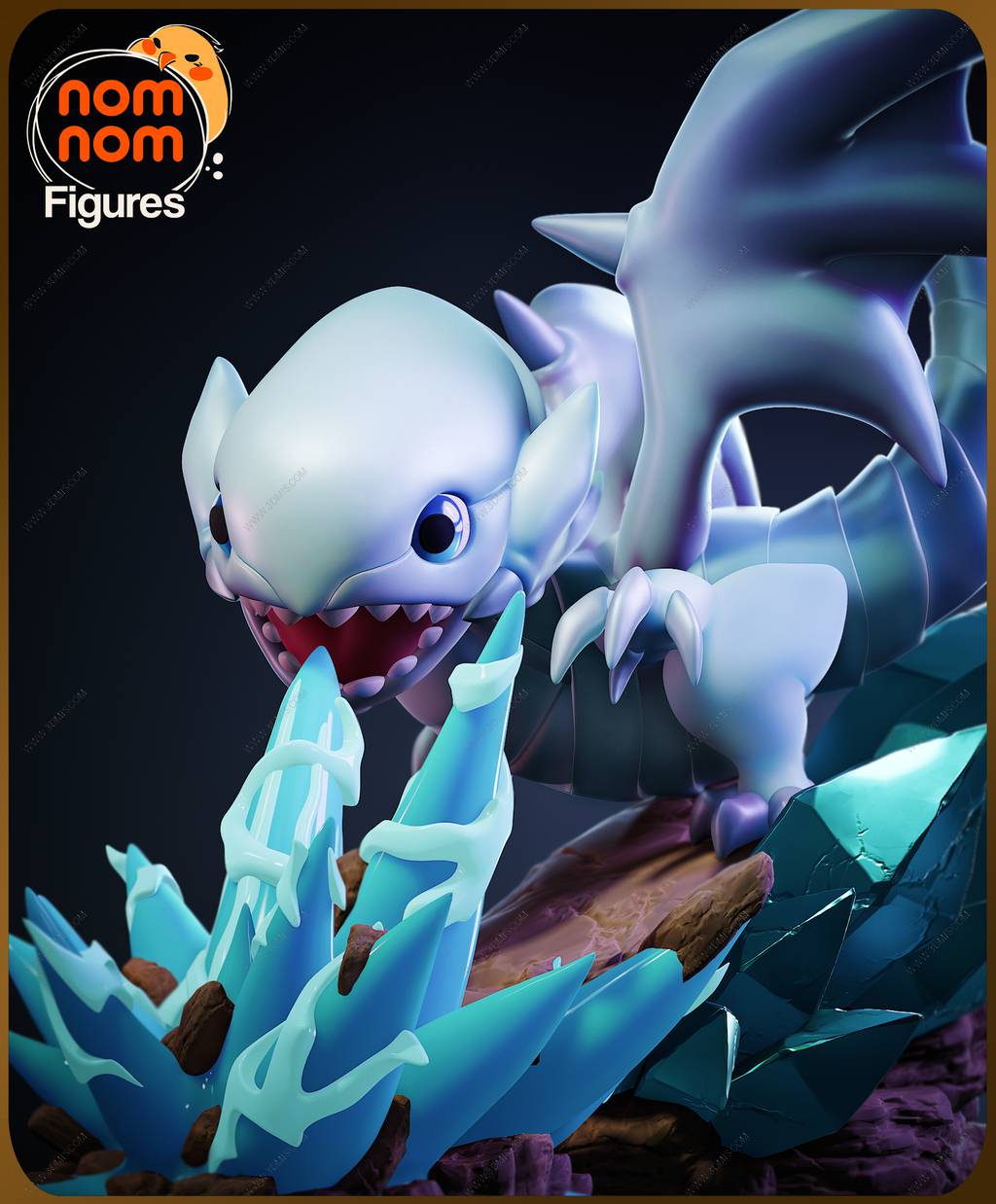 P站图纸印象馆 NomNom 游戏王 青眼白龙 NomNom 游戏王 青眼白龙