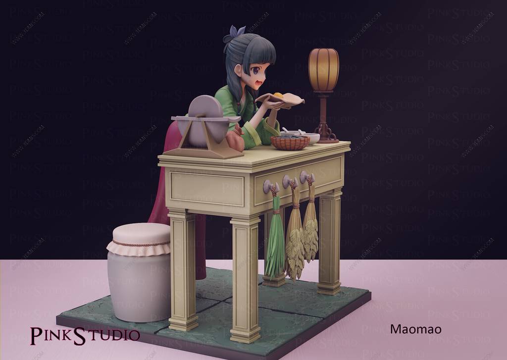 P站图纸印象馆 Pink Studio 药屋少女的呢喃 猫猫 Pink Studio 药屋少女的呢喃 猫猫