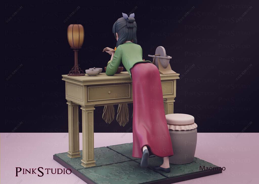 P站图纸印象馆 Pink Studio 药屋少女的呢喃 猫猫 Pink Studio 药屋少女的呢喃 猫猫