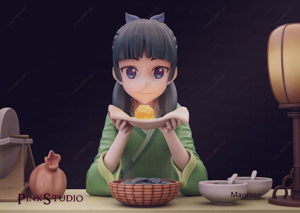 P站图纸印象馆 Pink Studio 药屋少女的呢喃 猫猫 Pink Studio 药屋少女的呢喃 猫猫