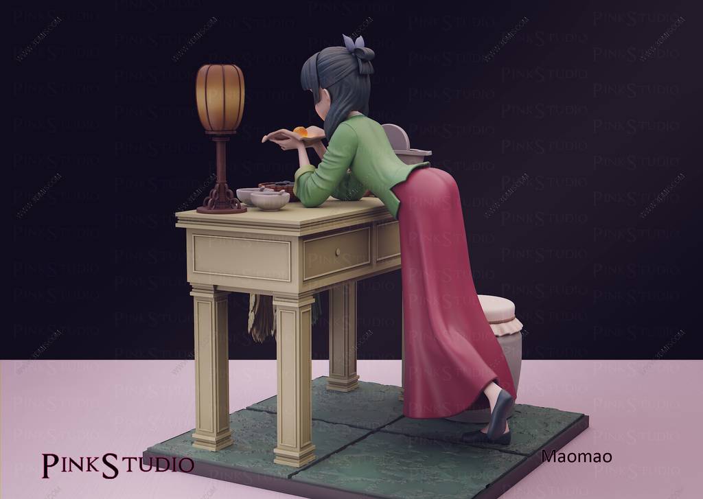 P站图纸印象馆 Pink Studio 药屋少女的呢喃 猫猫 Pink Studio 药屋少女的呢喃 猫猫