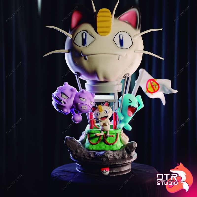 P站图纸印象馆 宝可梦 喵喵 宝可梦 喵喵