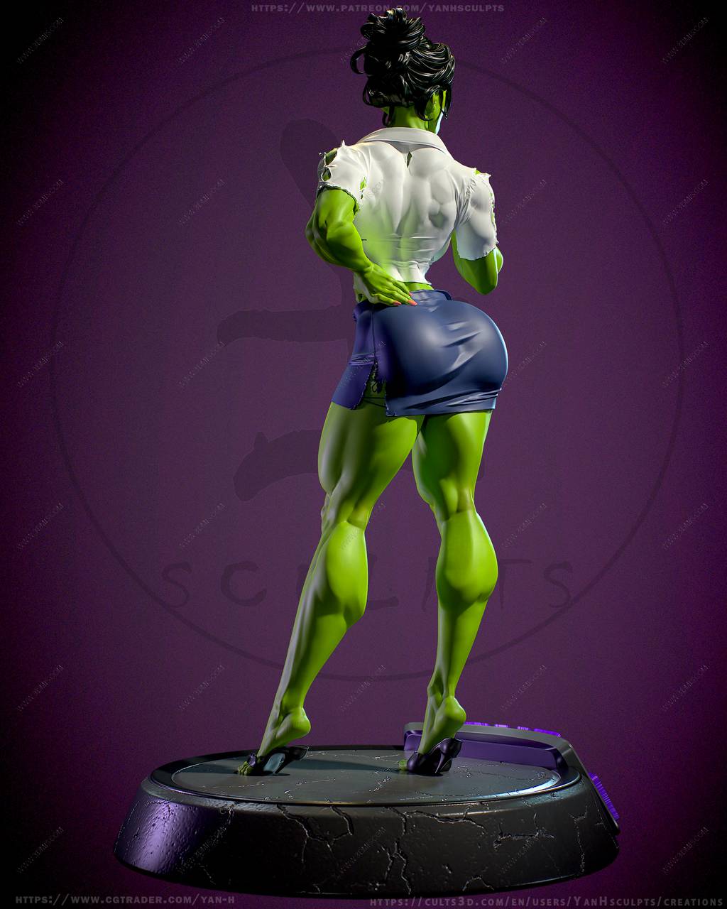 P站图纸印象馆 Yan H 漫威 珍妮佛·苏珊·沃尔特斯 Yan H 漫威 珍妮佛·苏珊·沃尔特斯