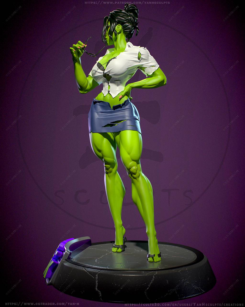 P站图纸印象馆 Yan H 漫威 珍妮佛·苏珊·沃尔特斯 Yan H 漫威 珍妮佛·苏珊·沃尔特斯