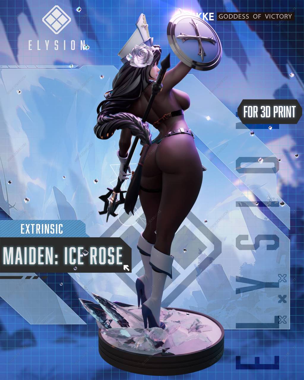 P站图纸印象馆 Hybris 妮姬:胜利女神 梅登 Hybris 妮姬:胜利女神 梅登