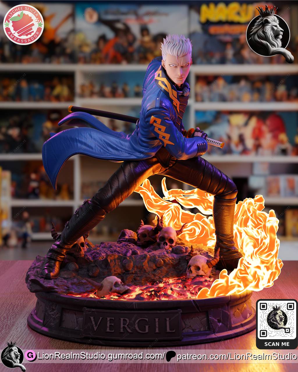 P站图纸印象馆 LionRealm 鬼泣 维吉尔 LionRealm 鬼泣 维吉尔