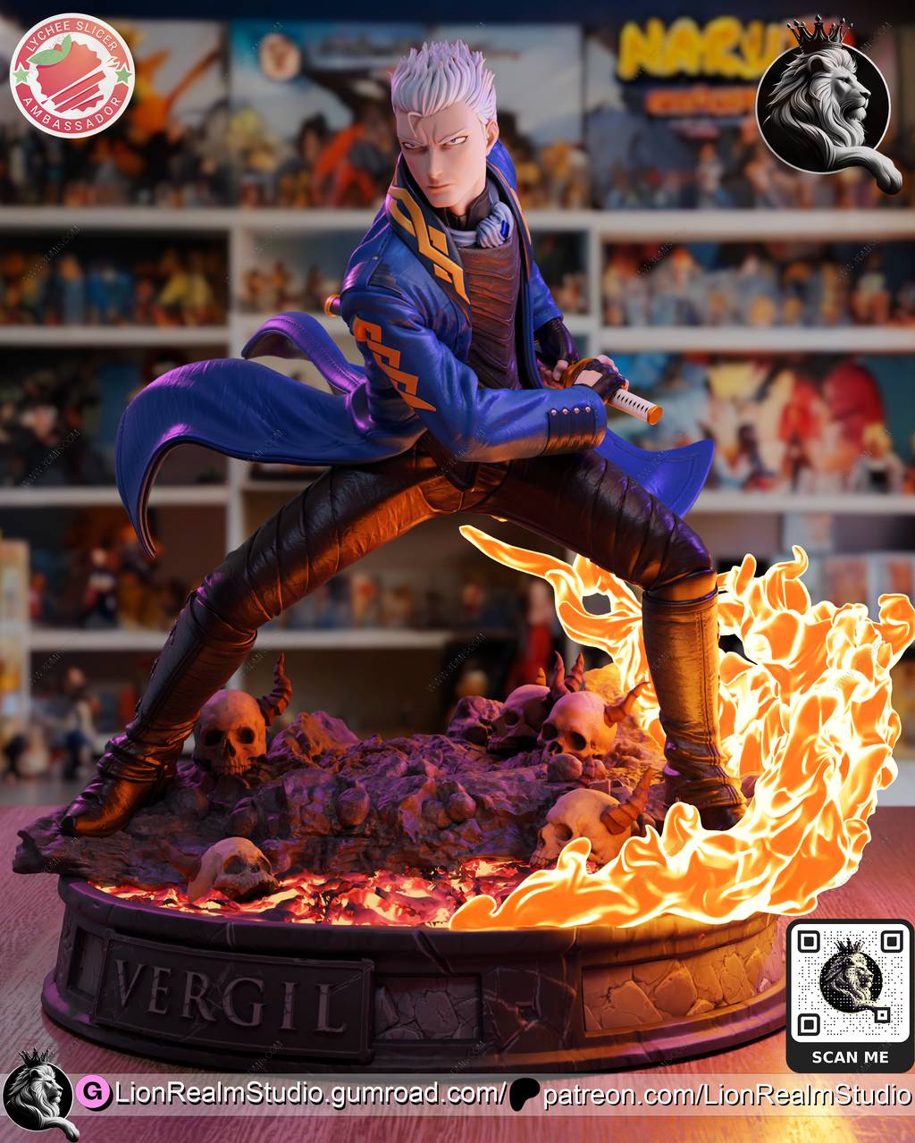 P站图纸印象馆 LionRealm 鬼泣 维吉尔 LionRealm 鬼泣 维吉尔