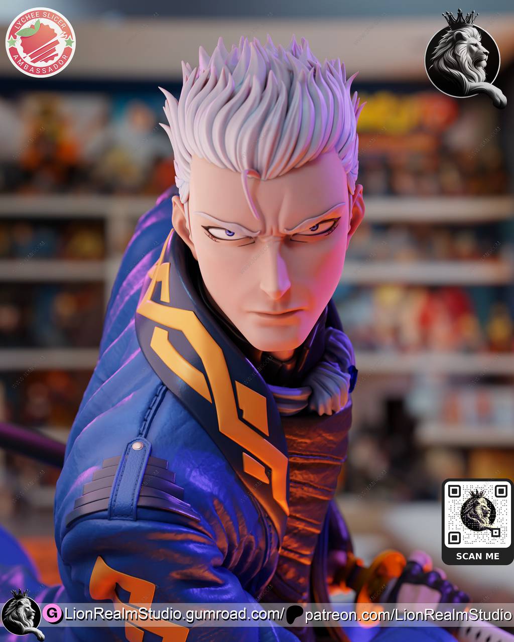 P站图纸印象馆 LionRealm 鬼泣 维吉尔 LionRealm 鬼泣 维吉尔