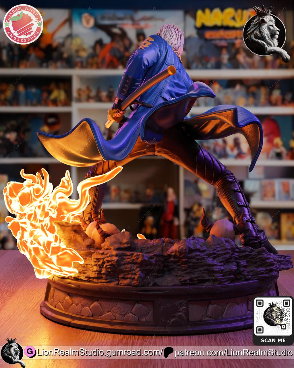 P站图纸印象馆 LionRealm 鬼泣 维吉尔 LionRealm 鬼泣 维吉尔