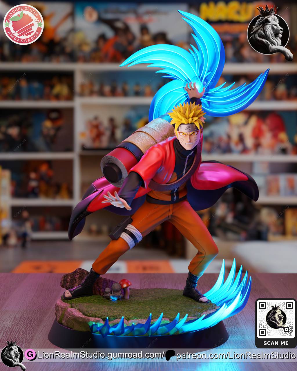 P站图纸印象馆 LionRealm 火影忍者 漩涡鸣人 LionRealm 火影忍者 漩涡鸣人