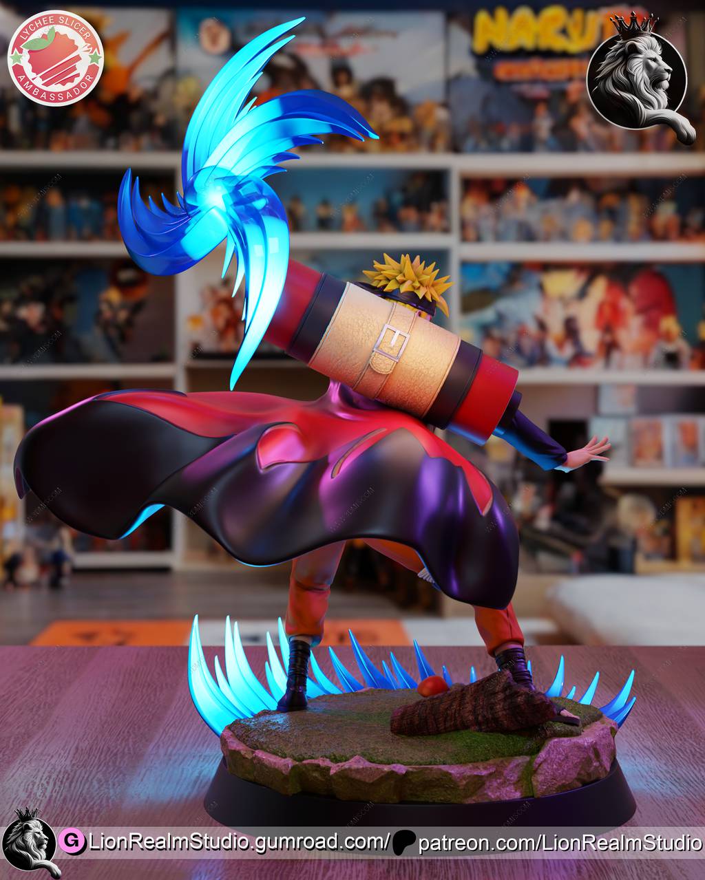 P站图纸印象馆 LionRealm 火影忍者 漩涡鸣人 LionRealm 火影忍者 漩涡鸣人