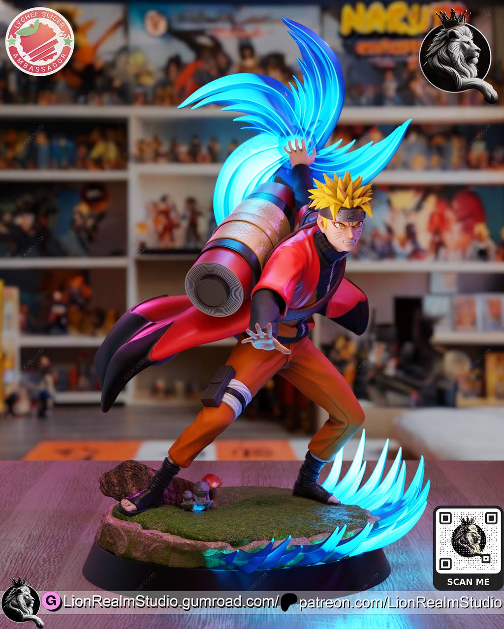 P站图纸印象馆 LionRealm 火影忍者 漩涡鸣人 LionRealm 火影忍者 漩涡鸣人