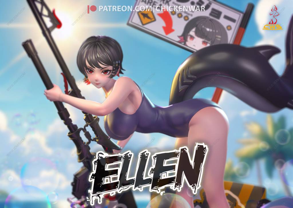 P站图纸印象馆 CW Studio 绝区零 艾莲・乔 CW Studio 绝区零 艾莲・乔