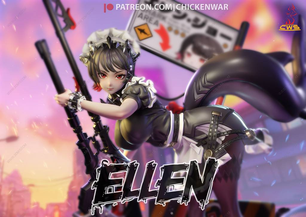 P站图纸印象馆 CW Studio 绝区零 艾莲・乔 CW Studio 绝区零 艾莲・乔