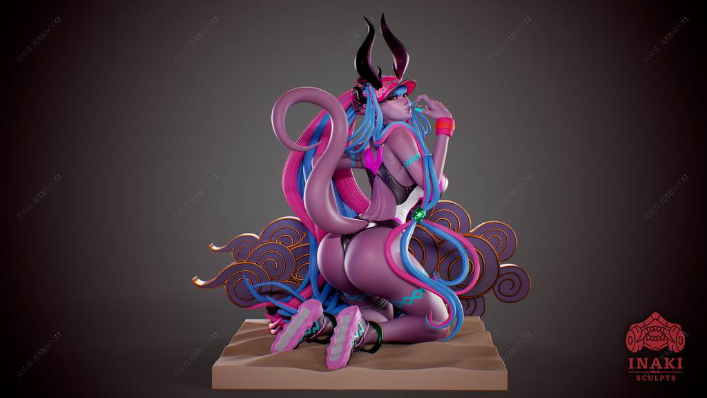 P站图纸印象馆 Inaki Sculpts 命运-冠位指定 伊吹童子 Inaki Sculpts 命运-冠位指定 伊吹童子