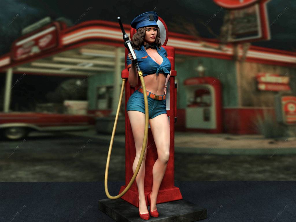 P站图纸印象馆 EXCLUSIVE 加油站女郎 EXCLUSIVE 加油站女郎