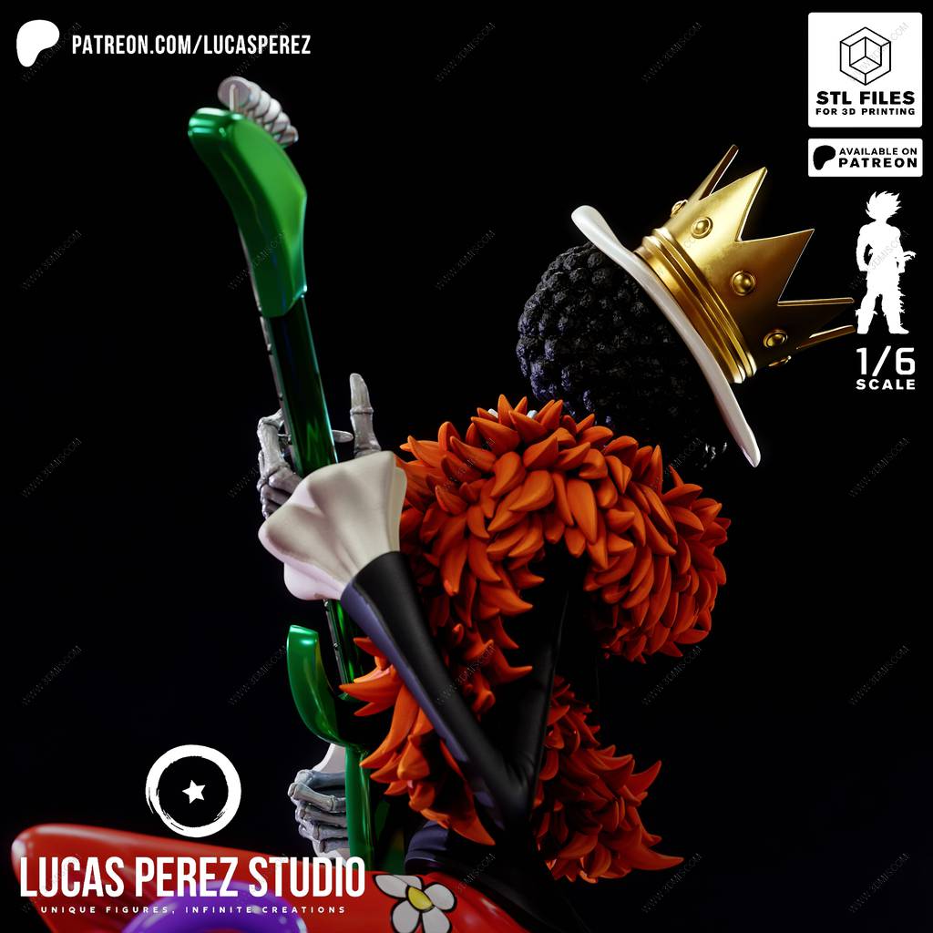 P站图纸印象馆 Lucas Perez 海贼王 布鲁克 Lucas Perez 海贼王 布鲁克