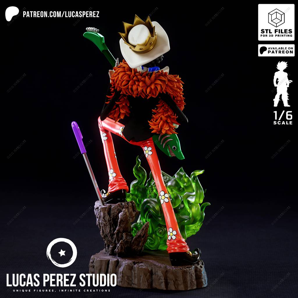 P站图纸印象馆 Lucas Perez 海贼王 布鲁克 Lucas Perez 海贼王 布鲁克