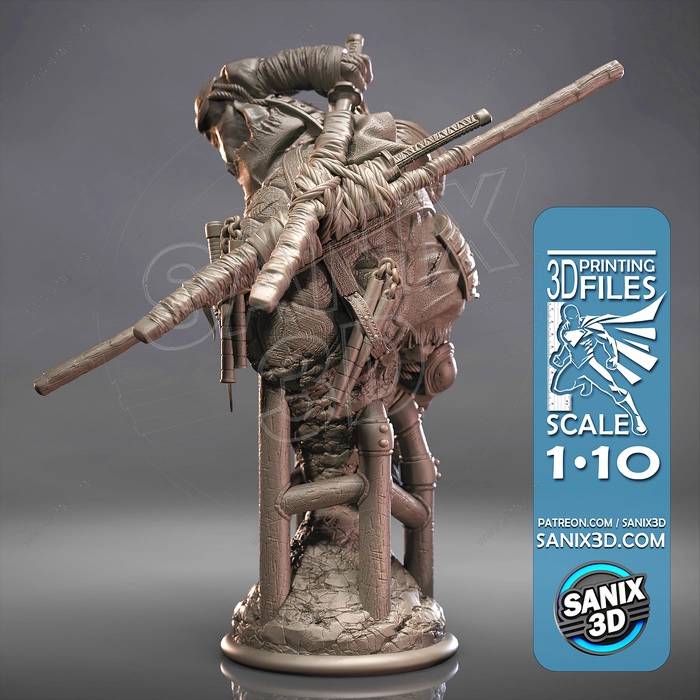 P站图纸印象馆 Sanix3d 忍者神龟 最后的浪人 Sanix3d 忍者神龟 最后的浪人