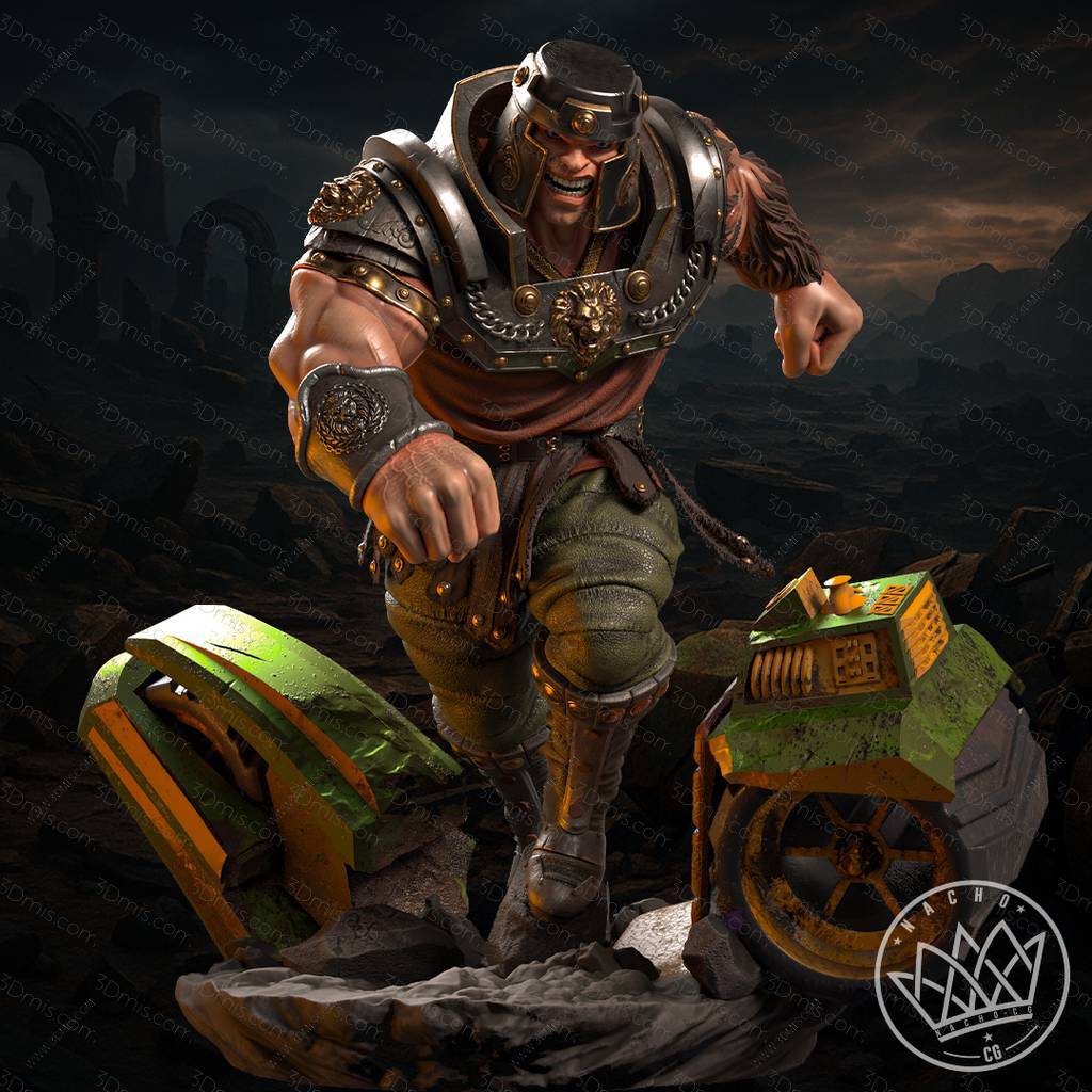 P站图纸印象馆 Nacho CG 宇宙的巨人希曼 铁头 Nacho CG 宇宙的巨人希曼 铁头