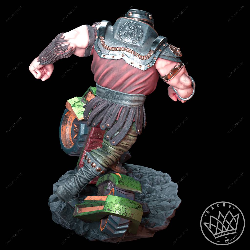 P站图纸印象馆 Nacho CG 宇宙的巨人希曼 铁头 Nacho CG 宇宙的巨人希曼 铁头