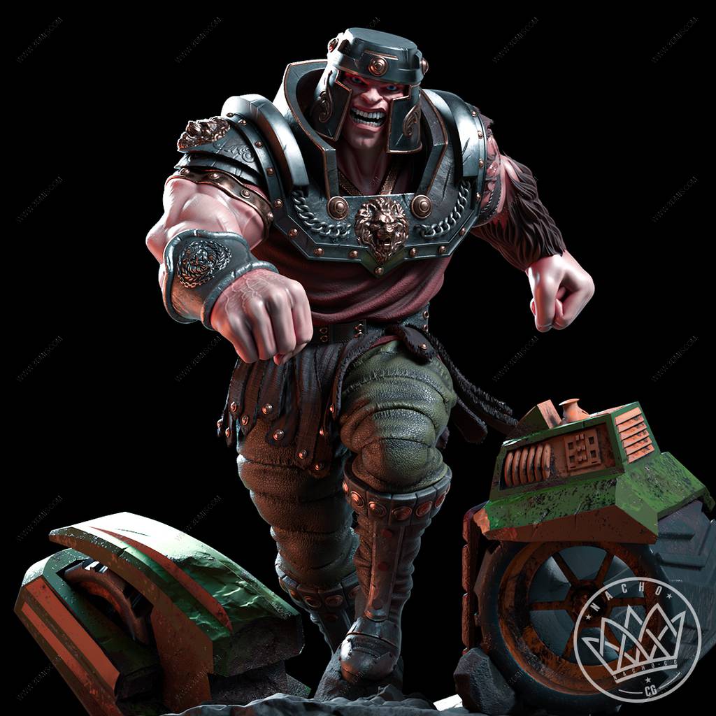 P站图纸印象馆 Nacho CG 宇宙的巨人希曼 铁头 Nacho CG 宇宙的巨人希曼 铁头