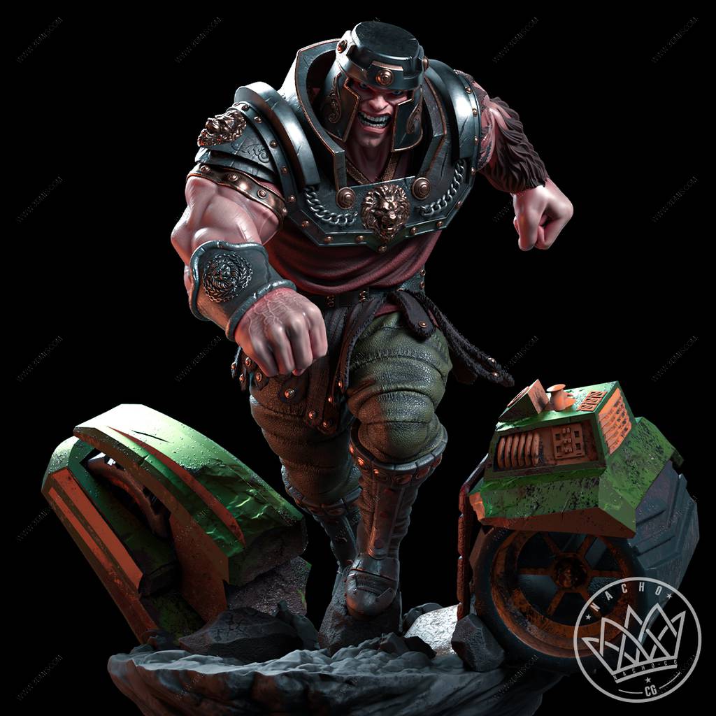 P站图纸印象馆 Nacho CG 宇宙的巨人希曼 铁头 Nacho CG 宇宙的巨人希曼 铁头