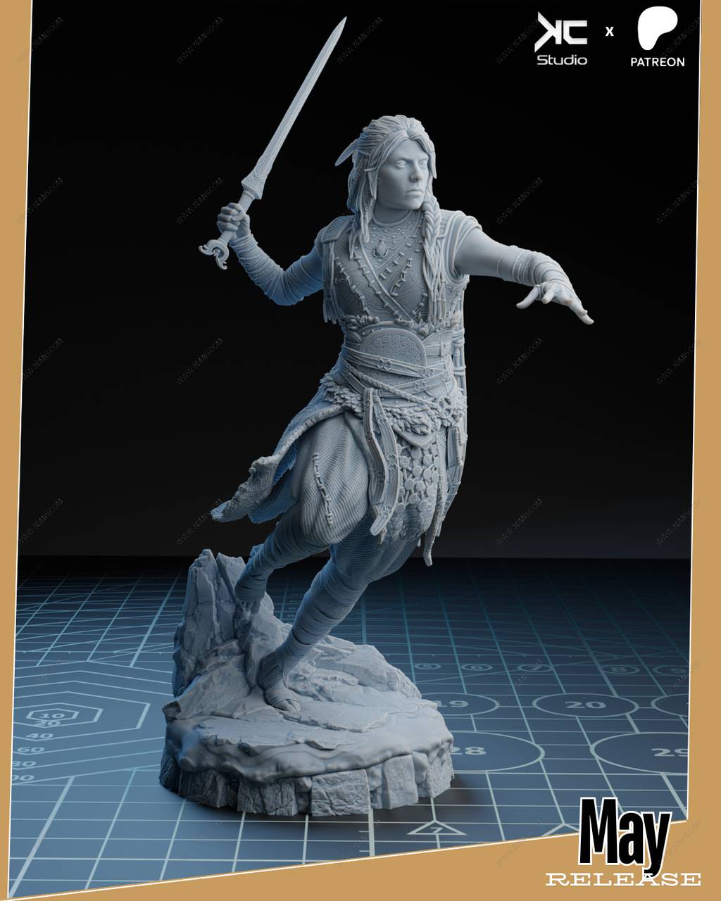 P站图纸印象馆 KcStudio 战神 芙蕾雅 KcStudio 战神 芙蕾雅