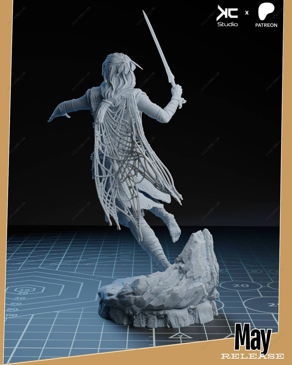 P站图纸印象馆 KcStudio 战神 芙蕾雅 KcStudio 战神 芙蕾雅