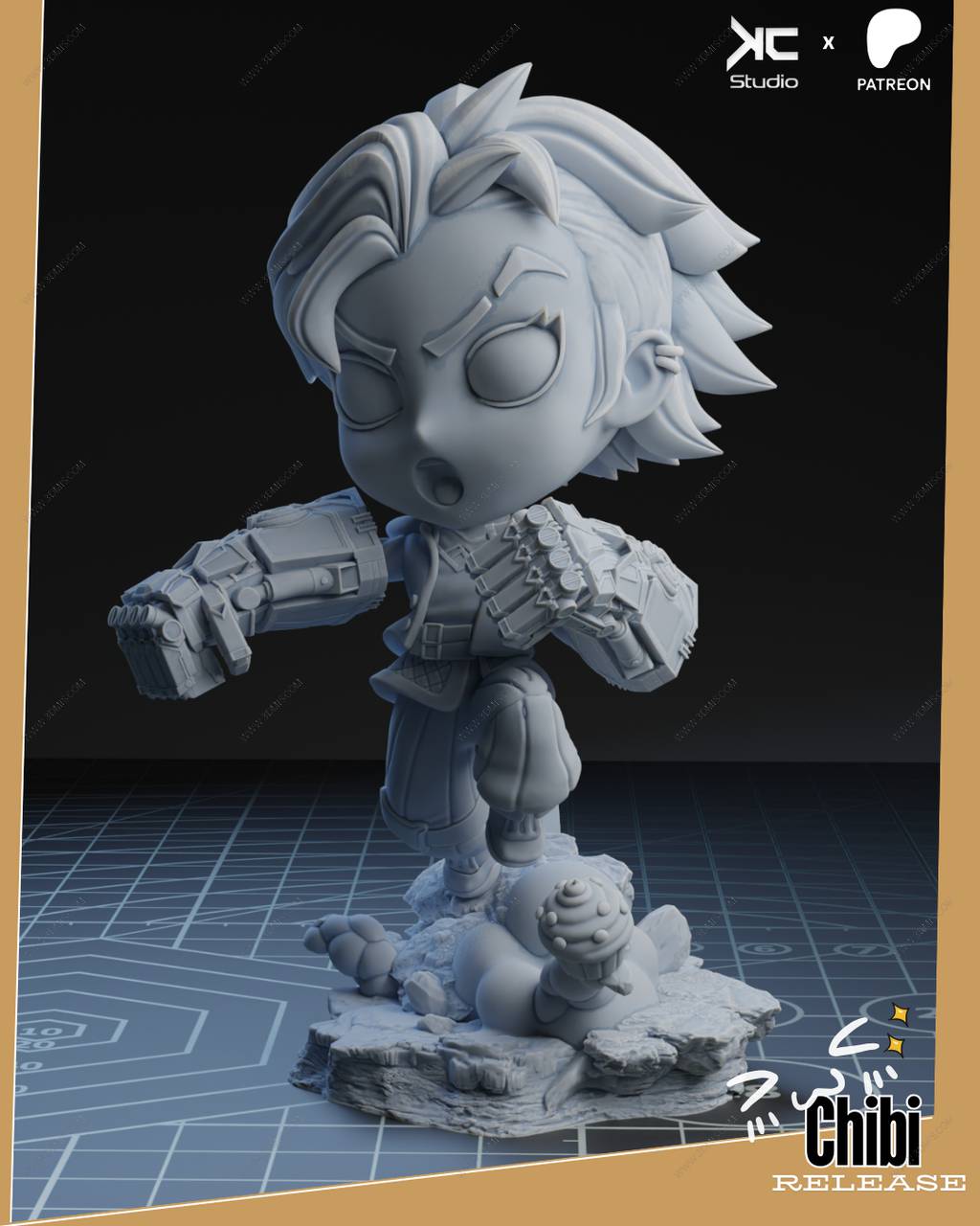 P站图纸印象馆 KcStudio 英雄联盟 蔚 KcStudio 英雄联盟 蔚