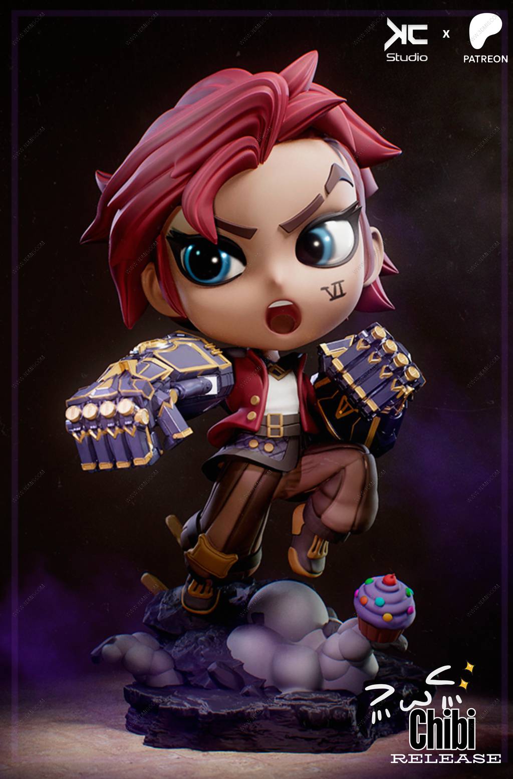 P站图纸印象馆 KcStudio 英雄联盟 蔚 KcStudio 英雄联盟 蔚