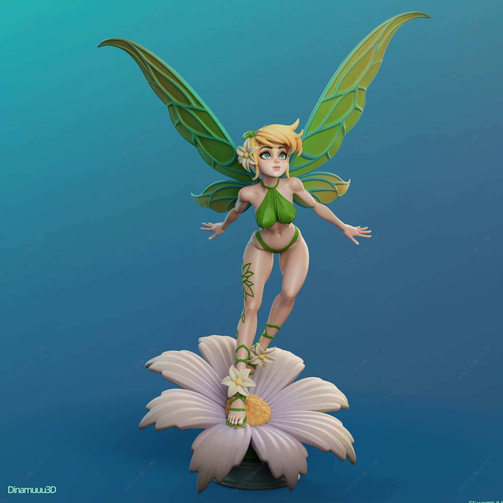 P站图纸印象馆 Dinamuuu 3D 奇妙仙子 Dinamuuu 3D 奇妙仙子