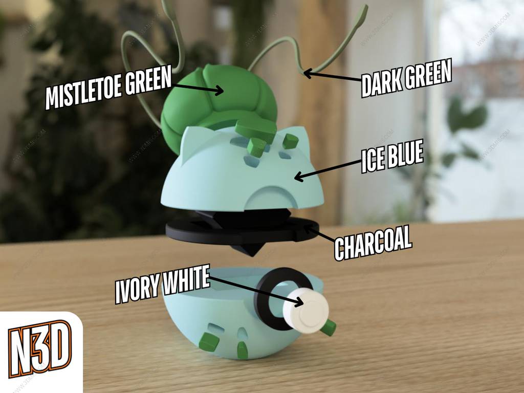 P站图纸印象馆 精灵宝可梦 妙蛙种子 精灵宝可梦 妙蛙种子