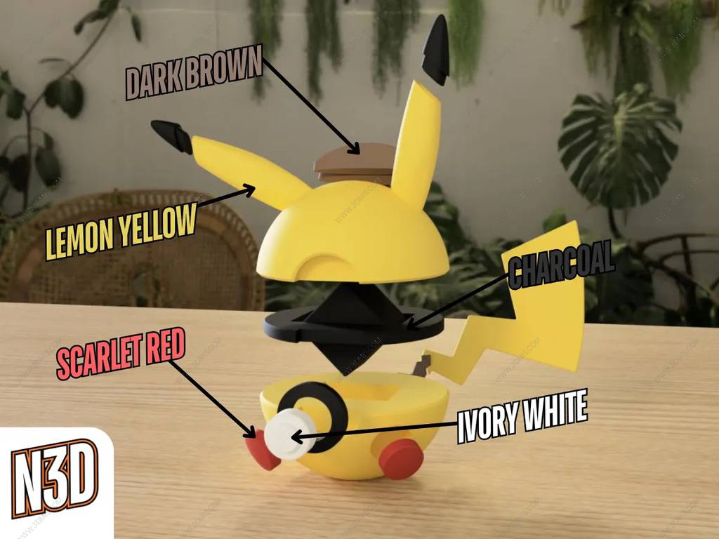 P站图纸印象馆 精灵宝可梦 比卡丘 精灵宝可梦 比卡丘