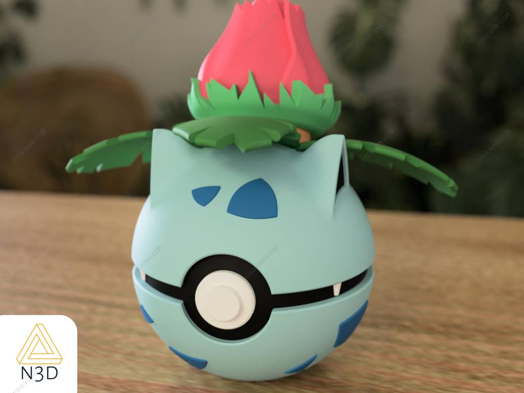 P站图纸印象馆 精灵宝可梦 妙蛙草 精灵宝可梦 妙蛙草