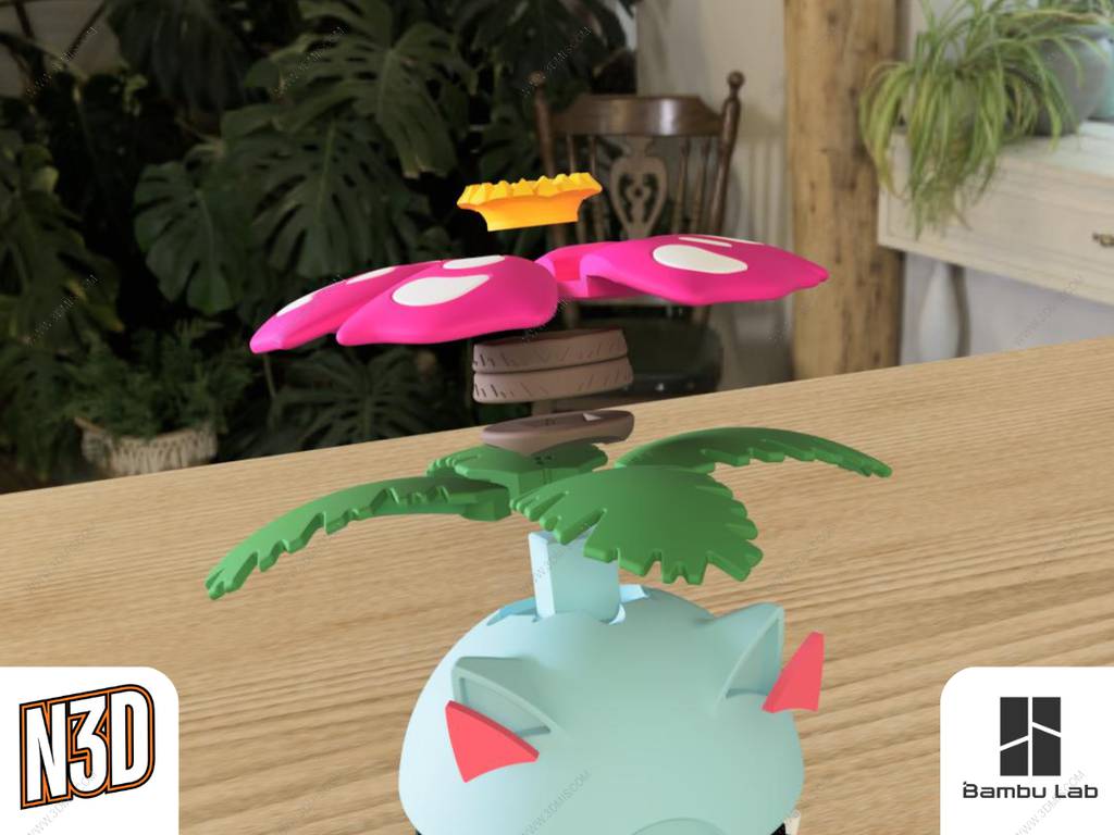 P站图纸印象馆 精灵宝可梦 妙蛙花 精灵宝可梦 妙蛙花