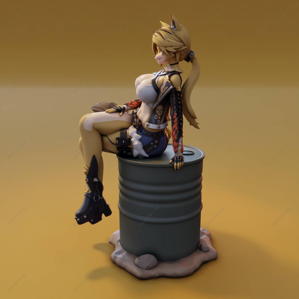 P站图纸印象馆 FunserviceSTL 绝区零 波可娜·费雷尼 FunserviceSTL 绝区零 波可娜·费雷尼