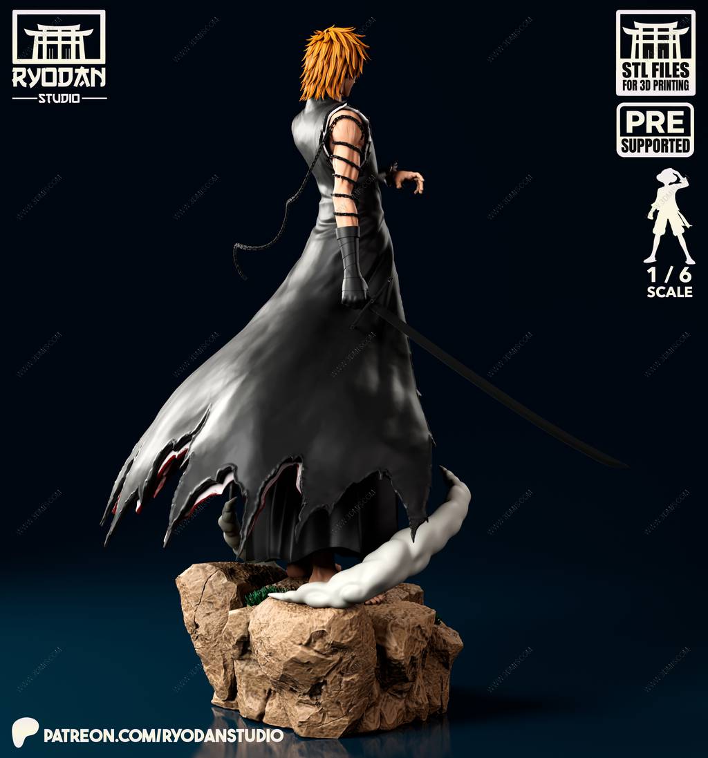 P站图纸印象馆 Ryodan 死神 黑崎一护 Ryodan 死神 黑崎一护