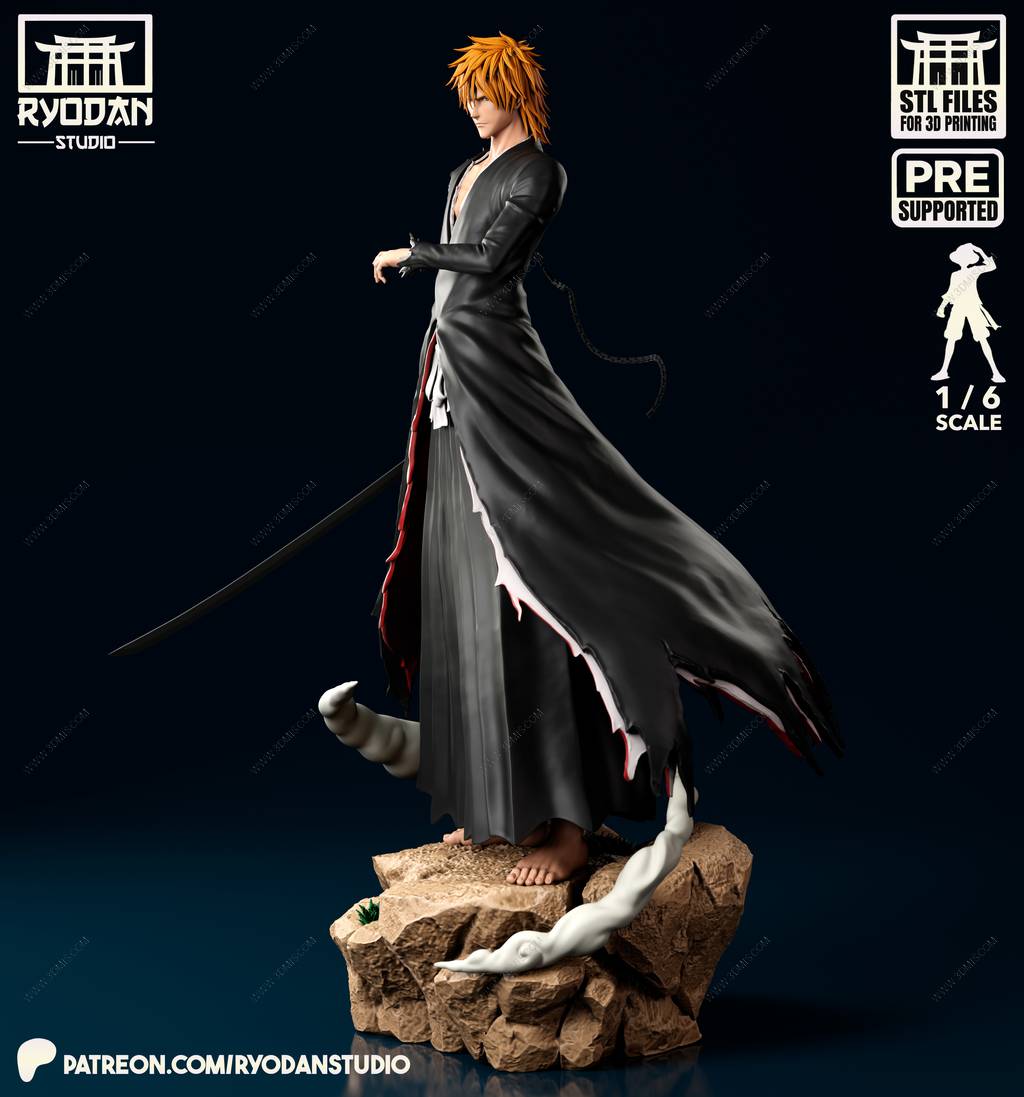 P站图纸印象馆 Ryodan 死神 黑崎一护 Ryodan 死神 黑崎一护