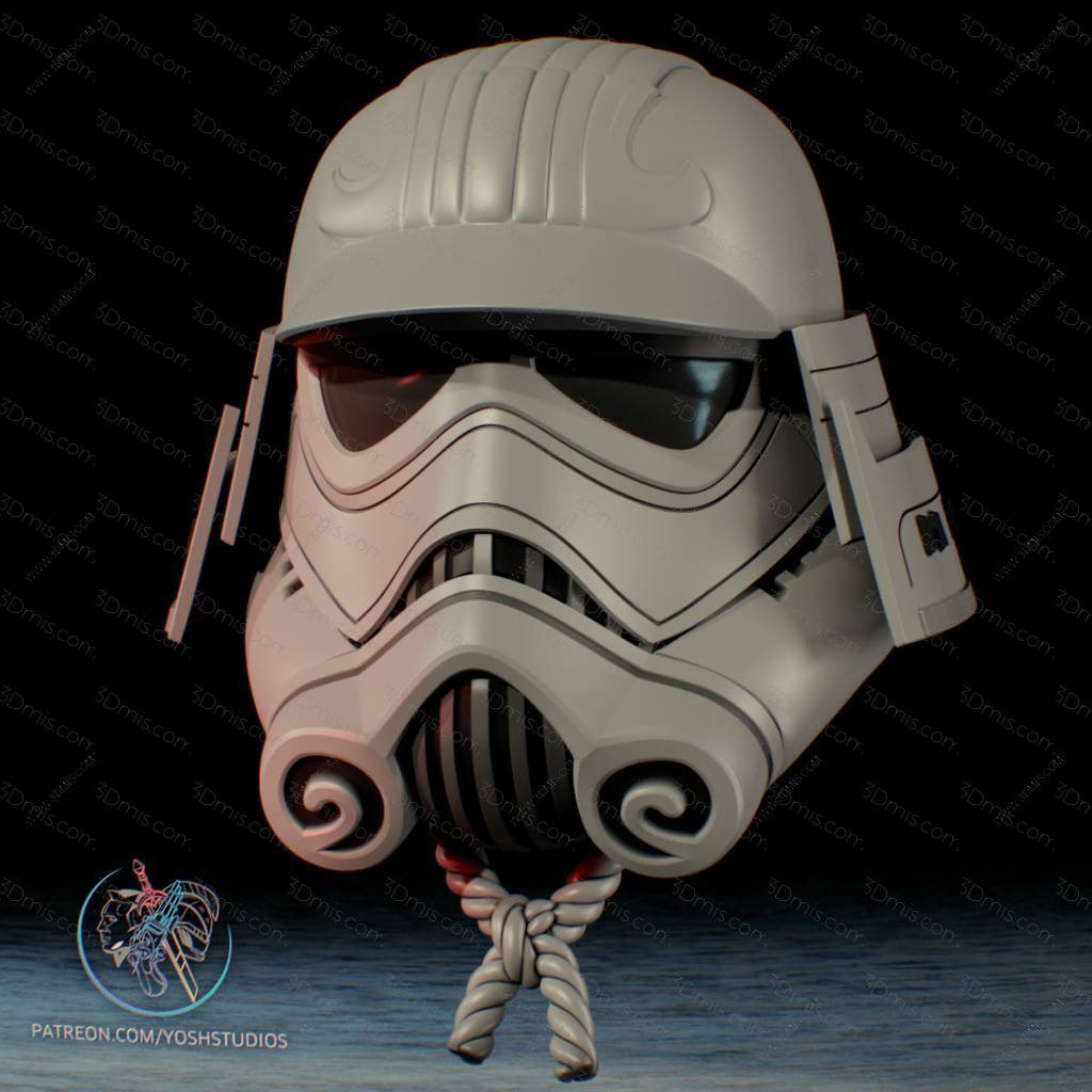 P站图纸印象馆 Yosh 星球大战 共和国突击队头盔 Yosh 星球大战 共和国突击队头盔