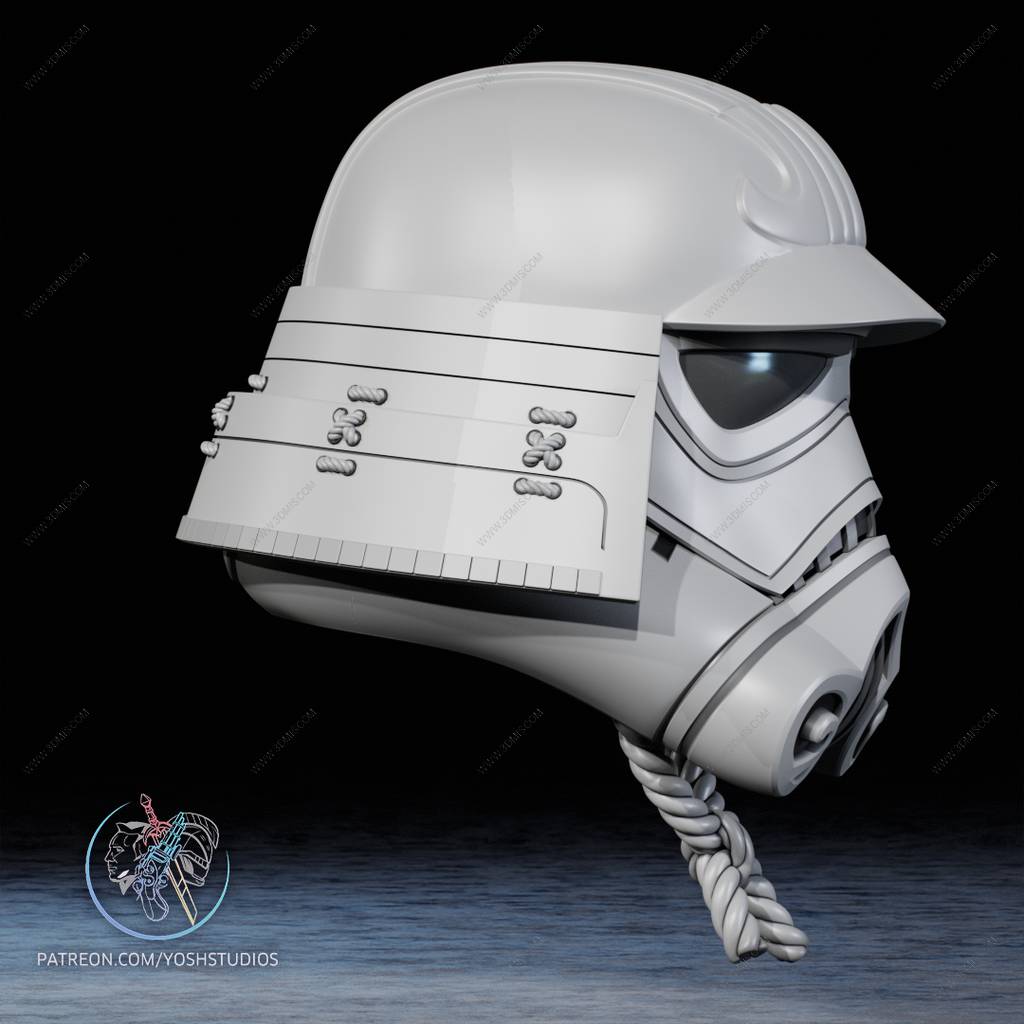 P站图纸印象馆 Yosh 星球大战 共和国突击队头盔 Yosh 星球大战 共和国突击队头盔
