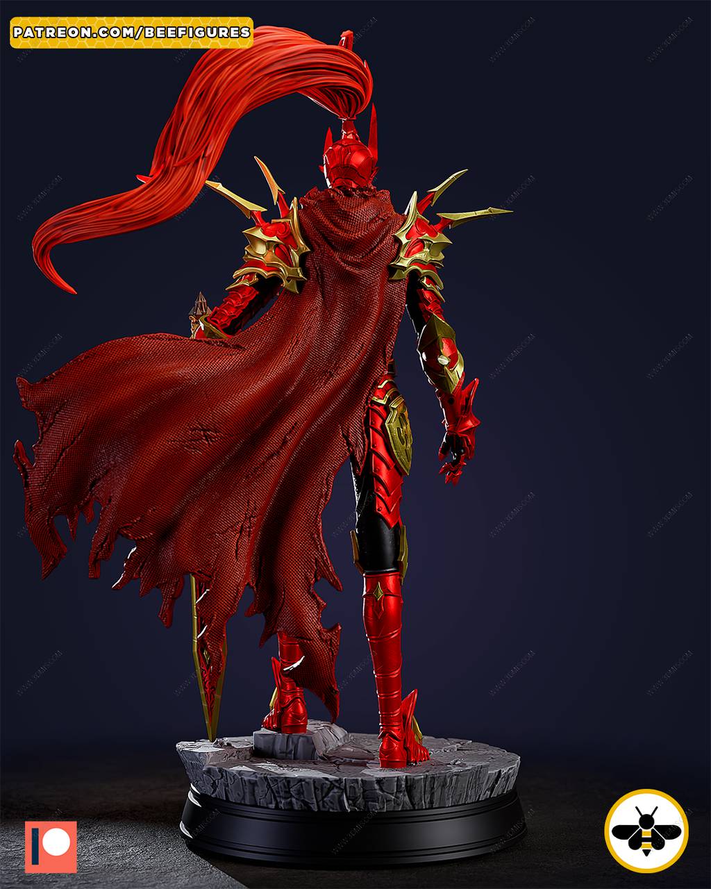 P站图纸印象馆 Bee Figures 我独自升级 伊格里斯 Bee Figures 我独自升级 伊格里斯