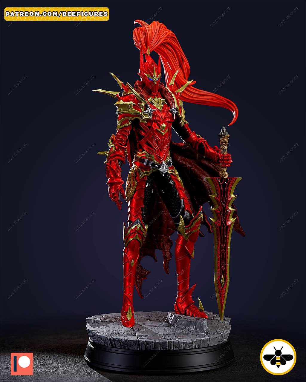 P站图纸印象馆 Bee Figures 我独自升级 伊格里斯 Bee Figures 我独自升级 伊格里斯