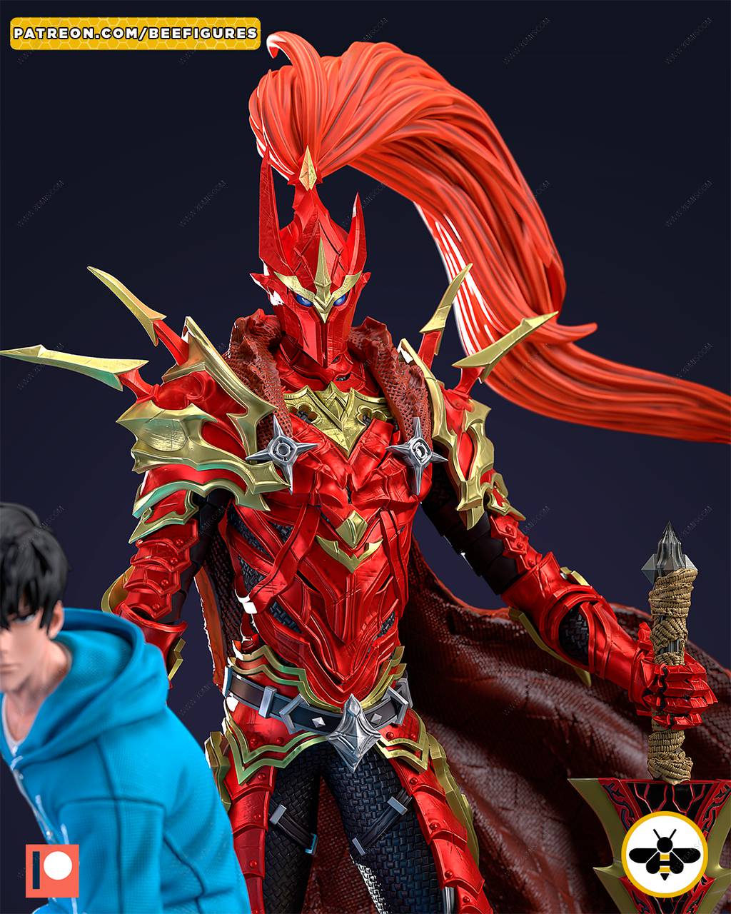 P站图纸印象馆 Bee Figures 我独自升级 伊格里斯 Bee Figures 我独自升级 伊格里斯