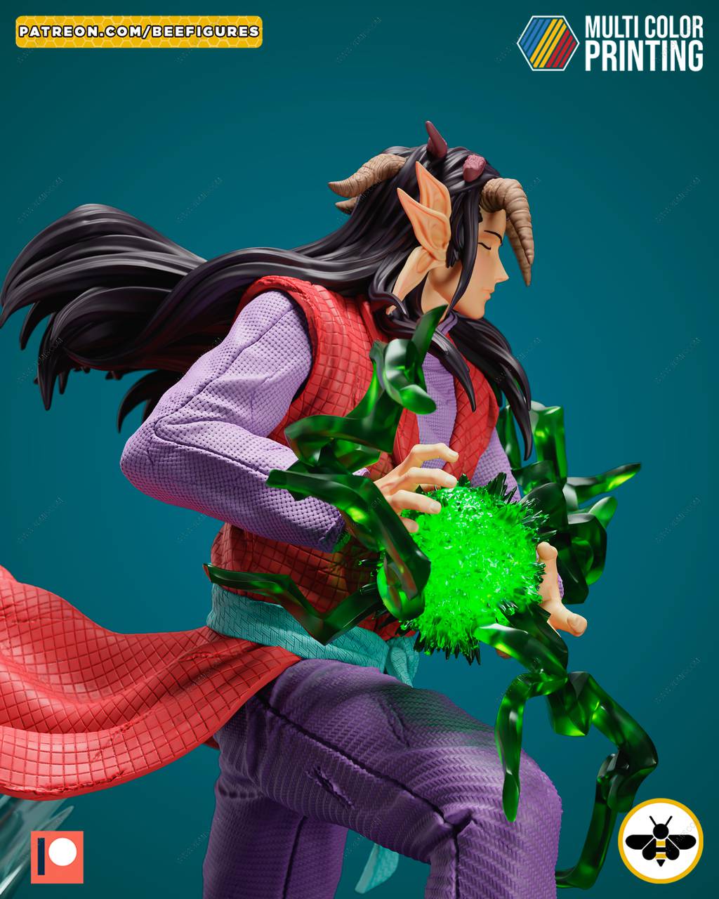 P站图纸印象馆 Bee Figures 幽游白书 浦饭幽助 Bee Figures 幽游白书 浦饭幽助