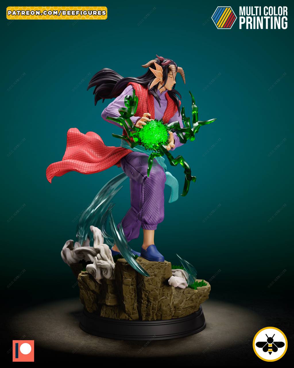 P站图纸印象馆 Bee Figures 幽游白书 浦饭幽助 Bee Figures 幽游白书 浦饭幽助