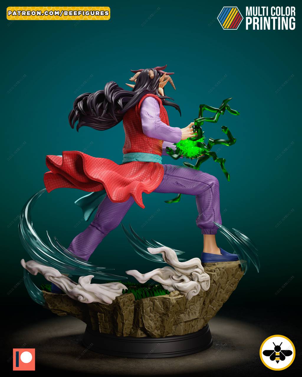 P站图纸印象馆 Bee Figures 幽游白书 浦饭幽助 Bee Figures 幽游白书 浦饭幽助