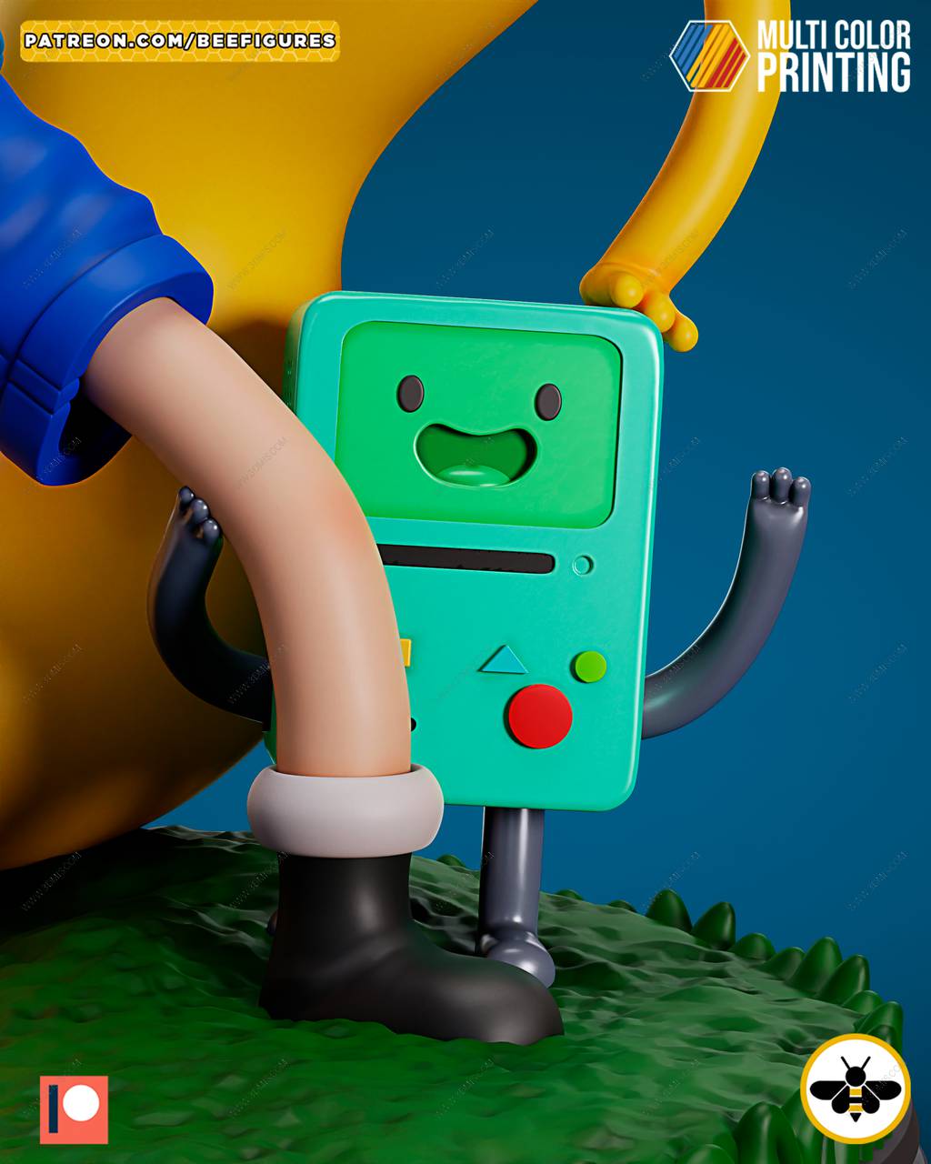 P站图纸印象馆 Bee Figures 探险时光 杰克和芬恩 Bee Figures 探险时光 杰克和芬恩